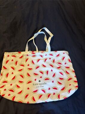 kate spade Fabric Tote with Watermelon Print